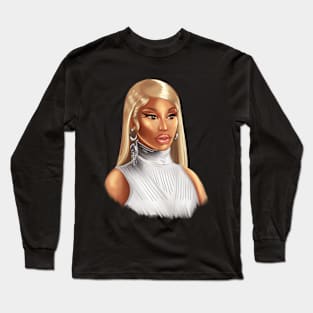 Black Girl African American Queen Long Sleeve T-Shirt